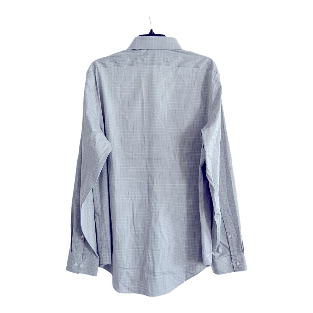 Calvin Klein Slim Fit Dress Shirt Stretch in Grey Size 16.5 (34/35) NWT - Picture 5 of 11